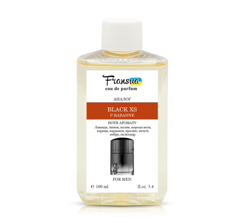 Парфюмированная вода ТМ "Fransua" H063 аналог Black XS, 100 мл